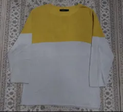 rageblue カラー バイカラー ニット L (55号まで)