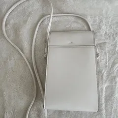 UNIQLO レザータッチミニツールショルダーバッグ 白 ユニクロ