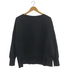 IENA ★★ ⑤ 250809007077010 コットンストレッチバルーンスリーブプルオーバー レディース ブラック FREE