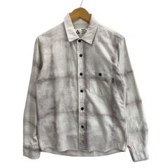 タ*マ様 Stussy ステューシー ベージュ 茶 チェック柄 オンブレ 長袖シ