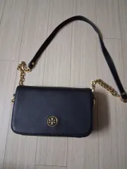 トリーバーチ ブラック チェーン クロスバック