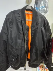 アルファインダストリーズ ブラック MA-1ジャケット