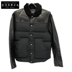 UNDERCOVER アンダーカバー 12AW ﾌﾞﾗｯｸ ﾄﾞｯｷﾝｸﾞ ﾚｻﾞｰ ﾑｰﾄﾝ ﾀﾞｳﾝｼﾞｬｹｯﾄ 2