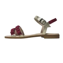 DIOR/ChristianDior(ディオール/クリスチャンディオール) サンダル 32 レディース - 6EBS15SHOE シルバー×ピンク レザー