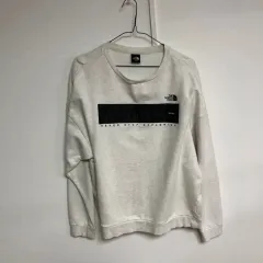 THE NORTH FACE ザノースフェイス メンズ スウェット 長袖Tシャツ 100L@9989