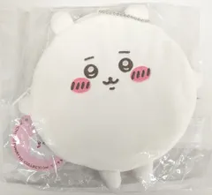 グレイ・パーカー・サービス ちいかわくじ もちっとふわっとコレクション D賞 ちいかわ まんまるポーチ