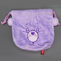 【中古】バッグ Sweet Dreams Bear 「ケアベア ふわふわフェイス巾着＆フェイスポーチ2」