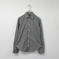 RALPH LAUREN ラルフローレン 袖口 ワンポイント ロゴ 刺繍 ストライプ シャツ SHIRT サイズ 4 801-0005