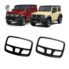送料無料 2018年以降鈴木ジムニー専用 読書灯デコレーションフレーム JB64W JB74 JC74W カーボン調またはピアノブラック