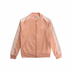 アディダス レディース ウィメンズ SUPERSTAR ピンク トラックジャージ ジップアップ ジャケット L