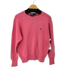 ポロバイラルフローレン Polo by RALPH LAUREN 90s ポニー刺繍 コットン ニット セーター メンズ import：S 