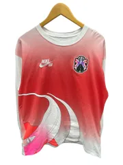 NIKE SB (ナイキエスビー) 長袖 スケートボード ロングTシャツ 日本代表 綿 XL ホワイト メンズ/025