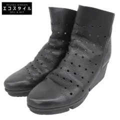 trippen トリッペン Mowe バックジップレザーブーツ シューズ レディース 黒 ブラック 39 39