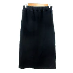 アッシュアールエム HRM タイトスカート ひざ丈 紺 ネイビー /MN