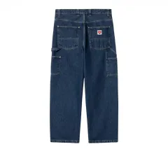 XL CARHARTT WIP(カーハートダブリューアイピー) ニードル ダブルニー パンツ ブルー ストーン ウォッシュド 新品