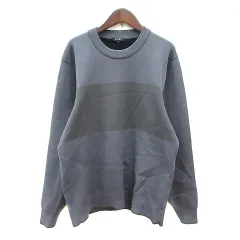 プラステ PLST トレーナー ライン 長袖 裏起毛 L グレー /MN