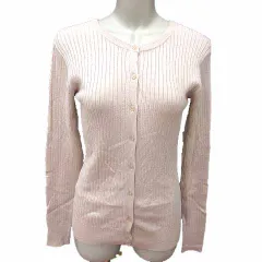 ナノユニバース nano universe カーディガン ニット 長袖 F アイボリー 白 ホワイト /YK