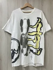 CACTAS JACK カクタスジャック TRAVIS SCOTT + KAWS FOR FRAGMENT TEE 半袖Tシャツ サイズL ホワイト