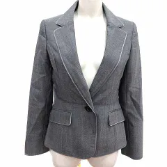 エニィスィス エニシス anySiS テーラードジャケット 総裏地 2 M グレー /YK