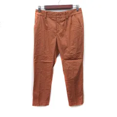 プロポーション ボディドレッシング PROPORTION BODY DRESSING スラックスパンツ 3 M～L 赤茶 /YI