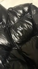 M MUCENT(ムセント) ウェルロン 光沢 ダウン ブラック