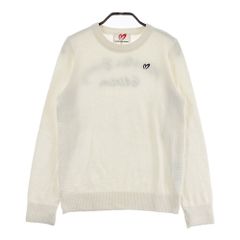 マスターバニーエディション　ウールカシミヤ　ニットセーター　1/M ホワイト系 サイズ：1 MASTER BUNNY EDITION マスターバニーエディション ウール混