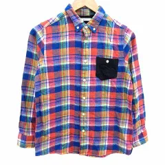 グラニフ graniph ネルシャツ ボタンダウン 長袖 SS マルチカラー /YK