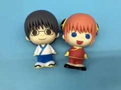 ジャンク 一番くじ　銀魂　生誕20周年記念銀魂展　～はたちのつどい～　D賞SOFVICちゅ2個セット　志村新八、神楽