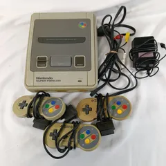 【動作品】任天堂 スーパーファミコン 本体セット コントローラー3個 感動品 ACアダプタ