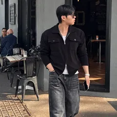 ウール クロップド ジップアップ ジャケット