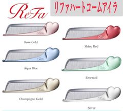 Refa リファ ハートコームアイラ シャンパンゴールド リボンラッピング