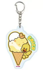 【中古】キーホルダー ひよこちゃん 「たべっ子どうぶつ THE MOVIE アクリルキーホルダー 03.描き起こしイラスト」