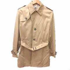 コムサイズム COMME CA ISM ステンカラーコート スプリング 総裏地 M ベージュ /YK