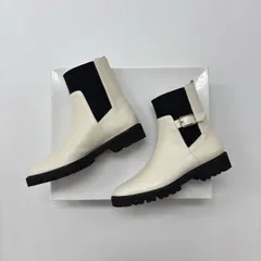 未使用 ATELIER BRUGGE アトリエブルージュ エンジニア ゴア ブーツ MADE IN JAPAN 日本製 ホワイト サイズ 24cm 定価33,000円 801-0025