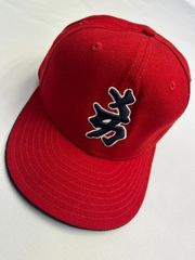 長瀬智也着用 入手困難 USA製NEWERA 59FIFTY ワフー酋長 7 - メルカリ