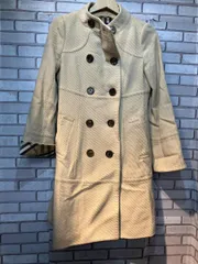 BURBERRYBLUE LABEL バーバリーブルーレーベル その他コート ウールコート アンゴラ混 インポート 