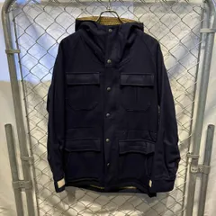 SIERRA DESIGNS シェラデザイン ウールフランネルマウンテンパーカー ネイビー サイズS 