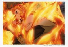 [중고]캐릭터 카드 연옥 안주로(전투) [TV 애니메이션 귀멸의 칼날 무한 열차편×ufotable Cafe×마치아 소비 CAFE ED 랜덤 브로마이드]