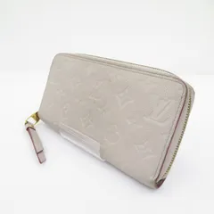 【瀬戸大橋店】 中古 LOUIS VUITTON | ルイ・ヴィトン 長財布 モノグラム アンプラント ジッピーウォレット M69142 グレージュ 【125】