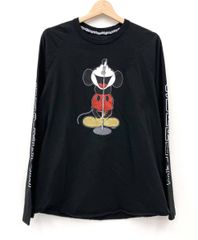 Supreme Mickey Raglan L/S Top 黒 - メルカリ