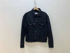 yoused ユーズド デニムジャケット Gジャン Double Black Vintage Denim Jkt 後染めリメイク サイズ2 Mサイズ相当