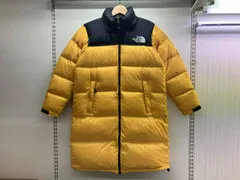 THE NORTH FACE ザノースフェイス ロングヌプシコート レディースL イエロー ブラック