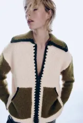 (在庫処分) ZARA ザラ ニット カーディガン