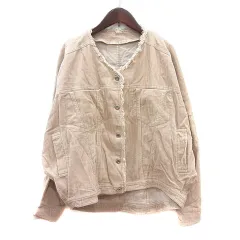 センスオブプレイス バイ アーバンリサーチ Sense of Place by Urban Research ジャケット ブルゾン コーデュロイ F ベージュ /MN