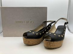 安室奈美恵さん着用モデル ジミーチュウ ウェッジソール サンダル
