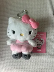 ハローキティ ジス コラボ ぬいぐるみ キーホルダー オリジナル(ピンク) 新品