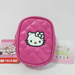 新品 タイトー ステーション HELLO KITTY ピンク キルティング ミニポーチ