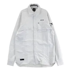 サイズ：L OAKLEY オークリー  長袖シャツ スカル刺繍  グレー系 [240101616490] ゴルフウェア メンズ ストスト