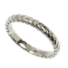 BVLGARI ブルガリ Pt950プラチナ スピガ リング・指輪 12号 52 4.2g レディース 中古 美品