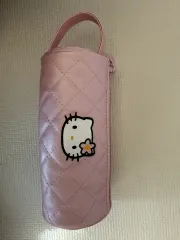 ハローキティ キルティング ピンク ポーチ 筆箱
